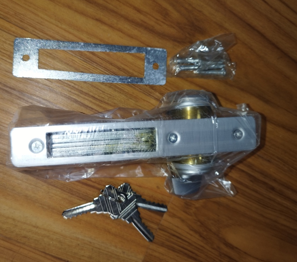 PM00099 - NIPPON MORTISE LOCK CASE WITH BRASS CYLINDER