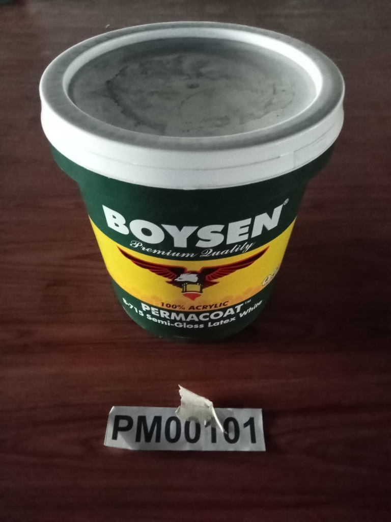 PM00101 - BOYSEN S-G-W LATEX SEMI-GLOSS WHITE