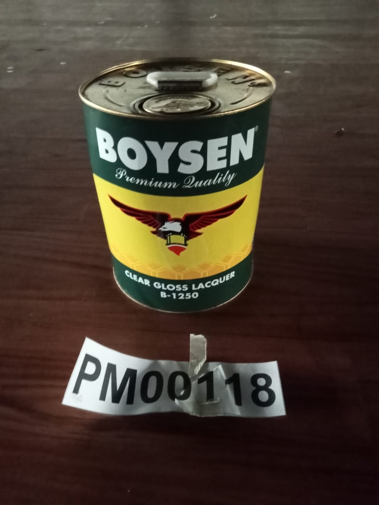 PM00118 - BOYSEN CLEAR GLOSS LACQUER