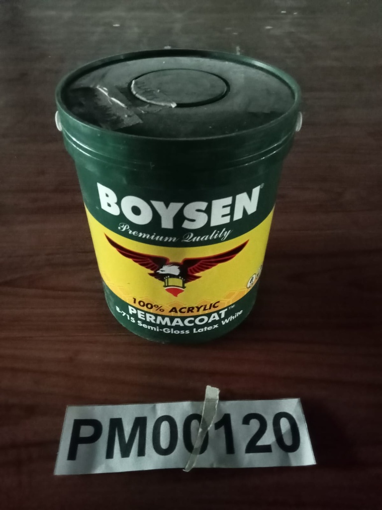 PM00120 - BOYSEN SEMI-GLOSS LATEX (WHITE)