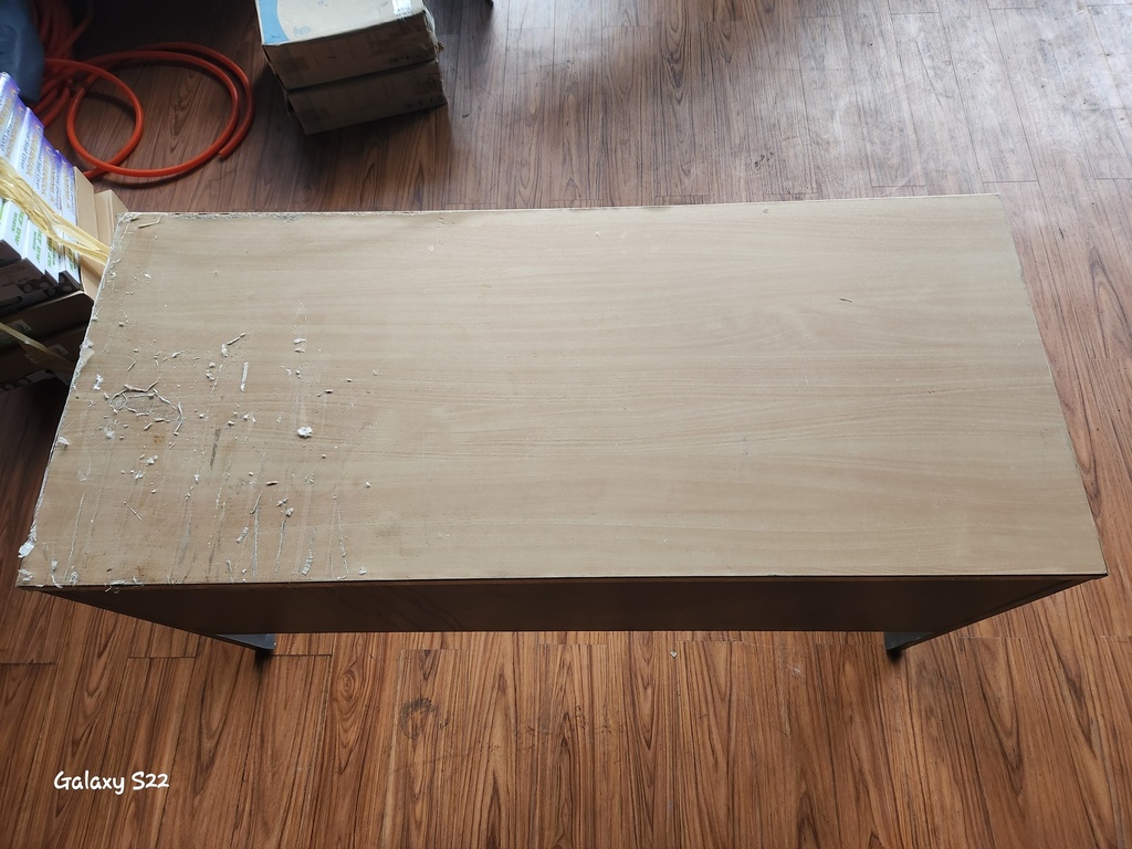 PM00437 - OFFICE TABLE (WOOD)