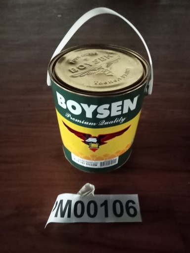 [PM00106] PM00106 - BOYSEN REFLECTIONIZED TRAFFIC PAINT (YELLOW) 4L