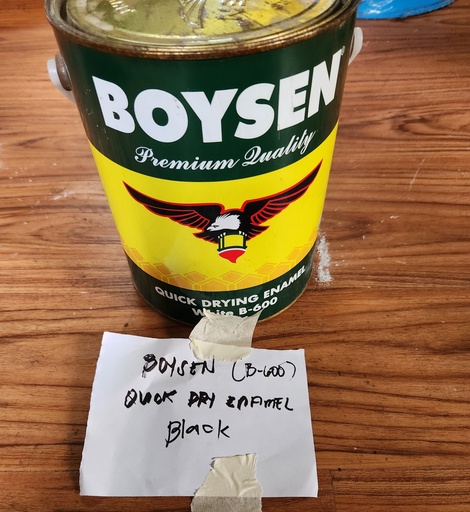 [PM00107] PM00107 - BOYSEN QUICK DRYING ENAMEL (BLACK)