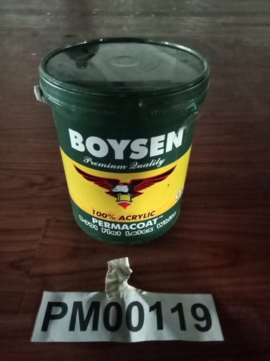 [PM00119] PM00119 - BOYSEN FLAT LATEX (WHITE)