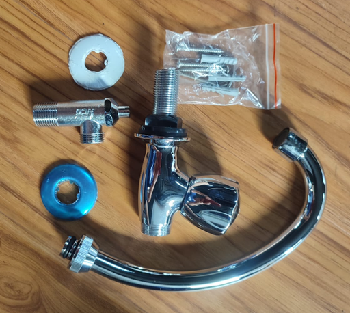 [PM00402] PM00402 - HCG- SINGLE KNOB GOOSE NECK FAUCET